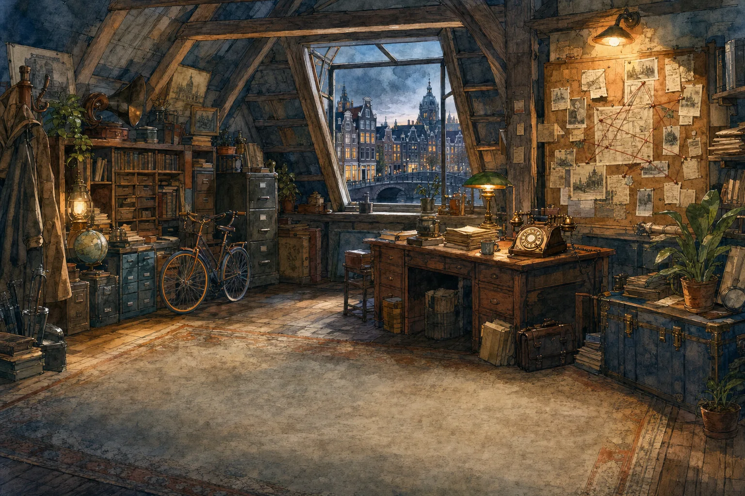 The sisters' attic